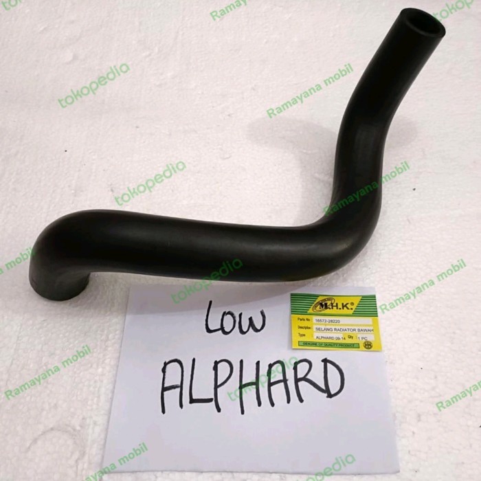 Toyota Alphard Anh-20, Vellfire Lower Radiator Hose 2009-2014 Gt ...