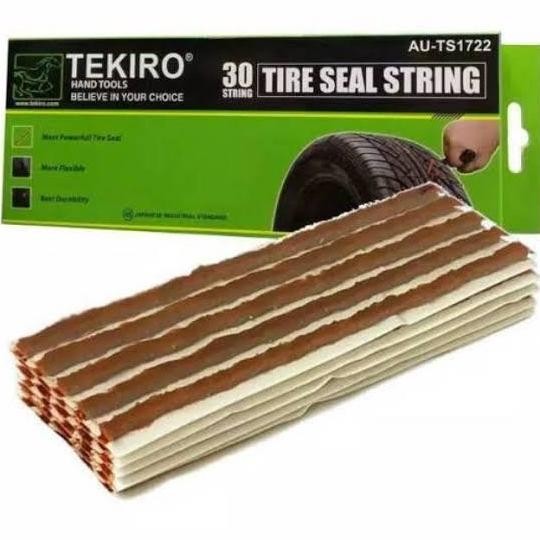 TEKIRO RUBBER PATCH TIRE TUBLESS CONTENTS 30 STRING - REFILL WORM ...