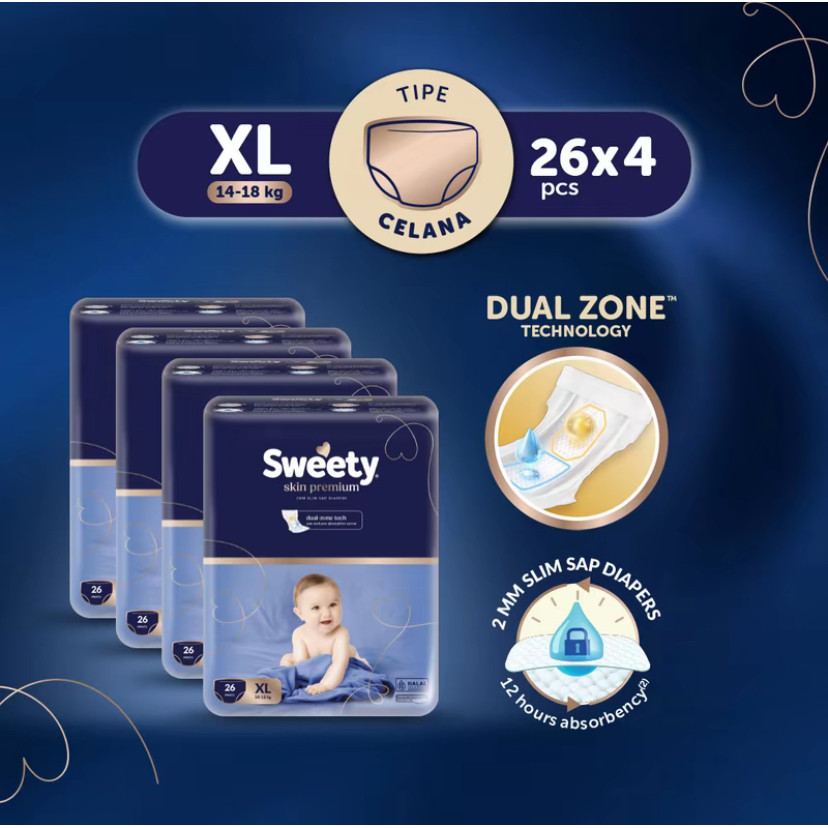 Sweety Skin Premium Pants XL 4x26s Karton