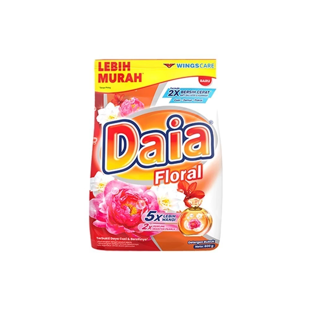 Daia Detergen Bubuk Floral 800 g - Gambar 3