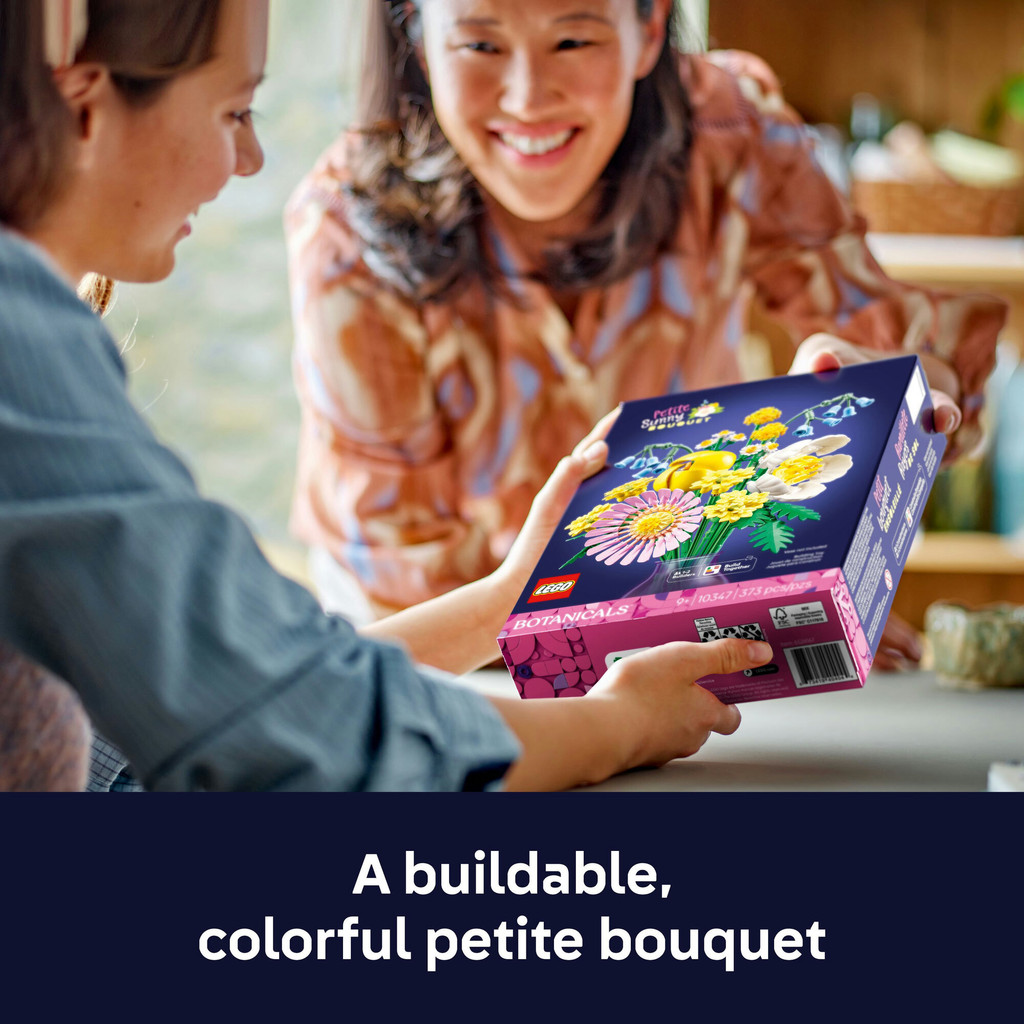 LEGO Botanicals 10347 Petite Sunny Bouquet (373 Pieces), Building Block, Toys, Bricks - Gambar 4