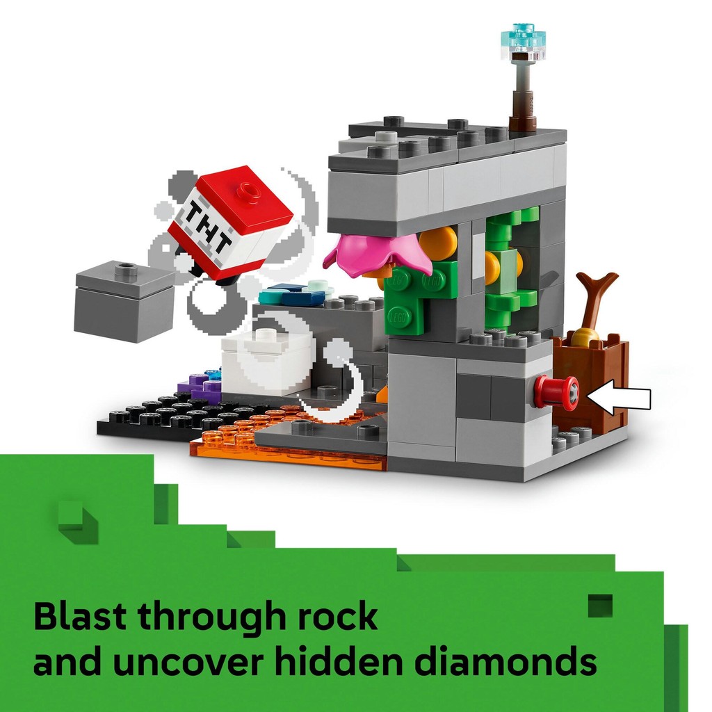 LEGO Minecraft 21274 The Warden Encounter (238 Pieces), Building Block, Toys, Bricks - Gambar 4