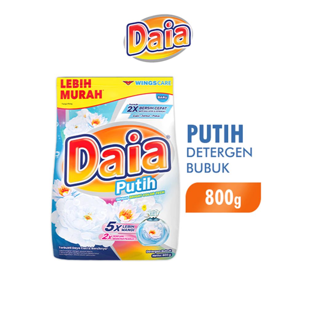 Daia Detergen Bubuk Putih 800 g