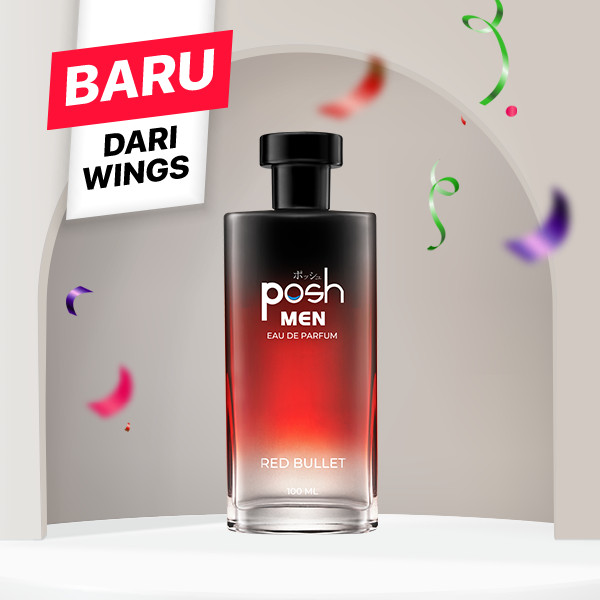 Posh Men Eau de Parfum Red Bullet Parfum Pria 100 ml - Gambar 2