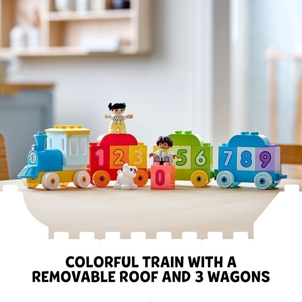LEGO DUPLO 10954 Number Train - Learn To Count (23 Pieces), Building Block, Toys, Mainan Block - Gambar 4