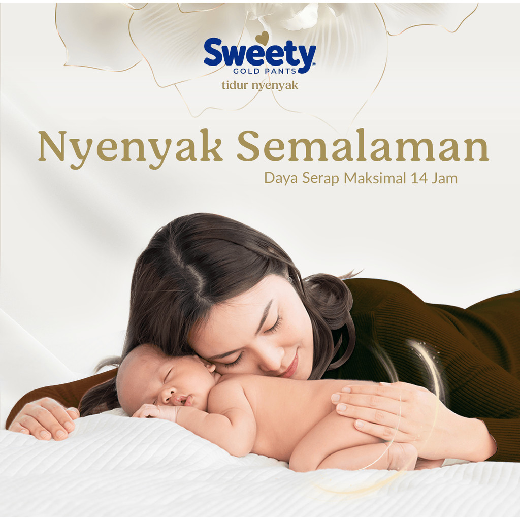 Sweety Gold Pants Tidur Nyenyak XL 3x24s - Gambar 4