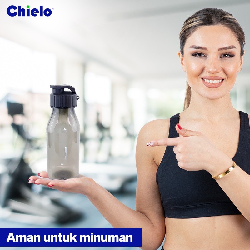 Chielo Botol Minum Premium Plastik 700 ML Orlando Water Bottle BPA Free CHI-ORLANDO Varian Warna - Gambar 4