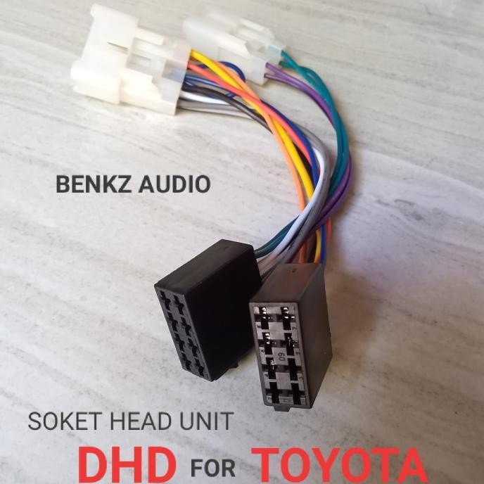DHD socket for TOYOTA socket head unit dhd PNP in toyota | Shopee Singapore