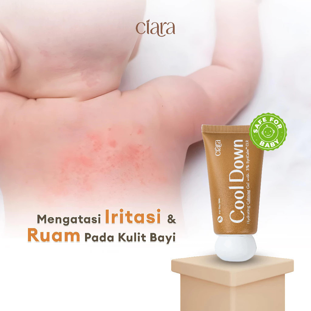 Ciara Cool Down Hydrating Calming Gel X Ciara Avocado Calming Liquid Wash X Chamomile Calming Cream / Membantu menyamarkan tampilan bekas luka pada kulit / Bantu menjaga kelembapan & hidrasi kulit / Bantu mengurangi rasa tidak nyaman pada kulit - Gambar 2