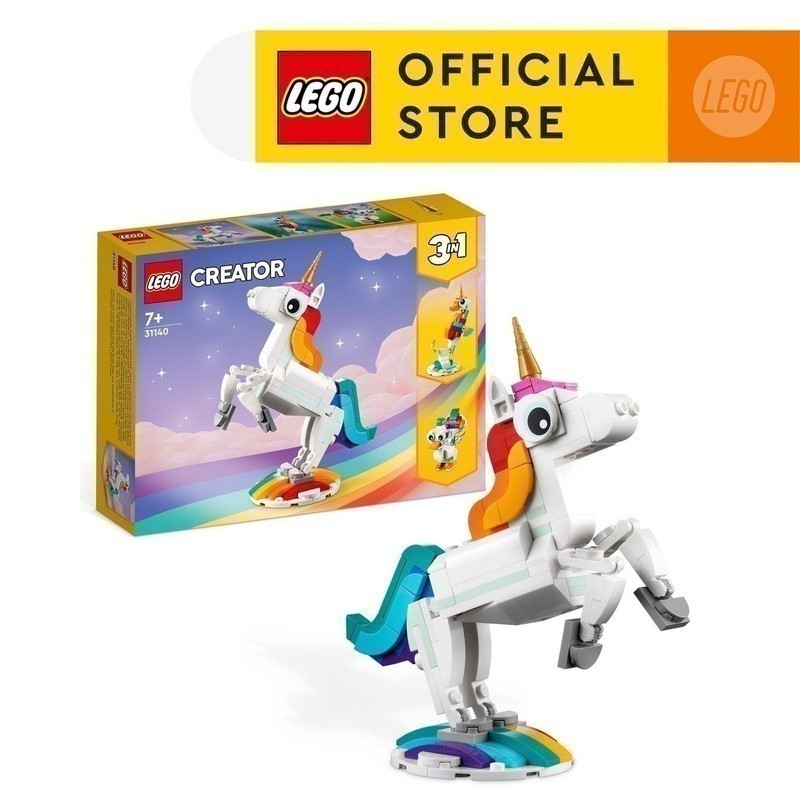 LEGO Creator 31140 Magical Unicorn (145 Pieces), Building Block, Toys, Bricks