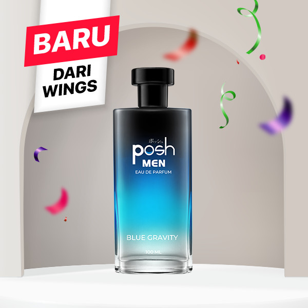 Posh Men Eau de Parfum Blue Gravity Parfum Pria 100 ml - Gambar 2