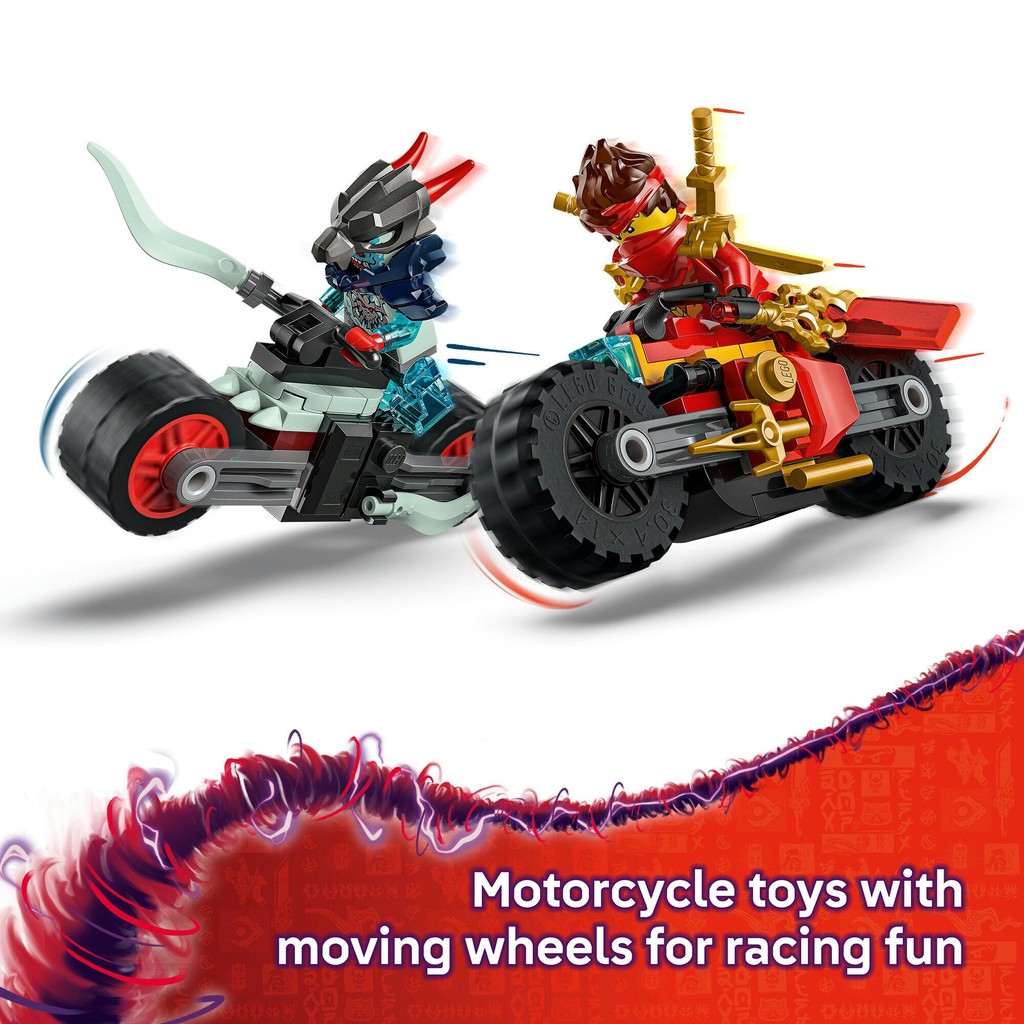 LEGO Ninjago 71838 Kai's Motorcycle Speed Race (79 Pieces), Mainan, Building Block, Toys - Gambar 4
