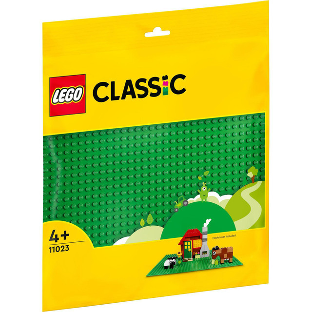 LEGO Classic 11023 Green Baseplate (1 Pieces), Building Block, Toys, Bricks - Gambar 2