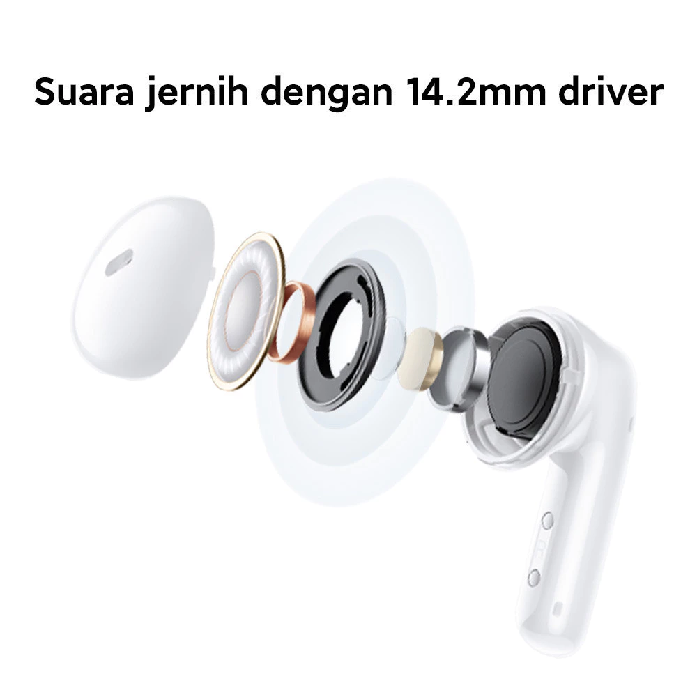 Xiaomi Redmi Buds 6 Active | Google Fast Pair | Baterai Hingga 30 Jam | Audio Spasial | IPX 4 [Official Store] - Gambar 2