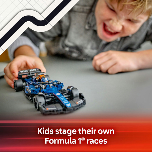 LEGO Speed Champions 77249 Williams Racing FW46 F1 Race Car (263 Pieces), Building Block, Toys, Bricks - Gambar 4