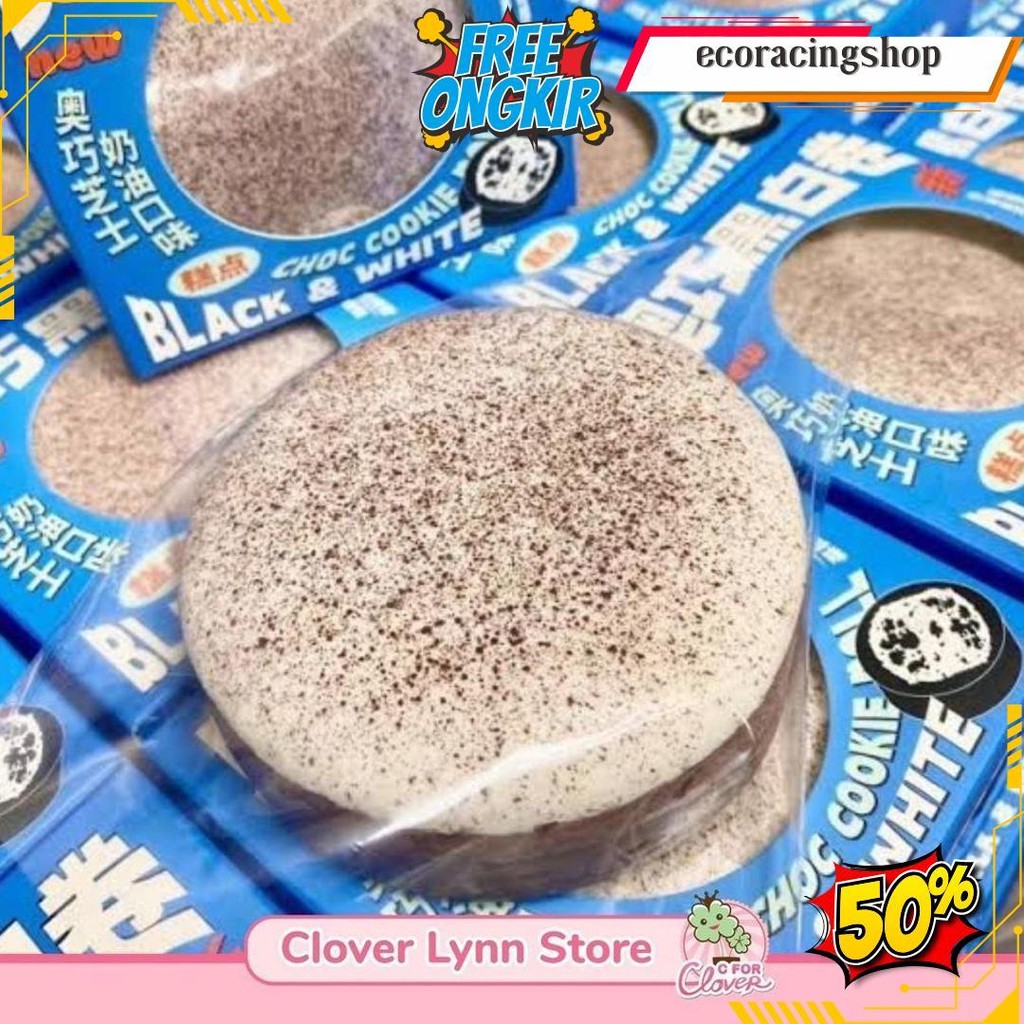 Hachimi Sticky Squishy Cookie Roll Black And White Slow Soft Sticky ...