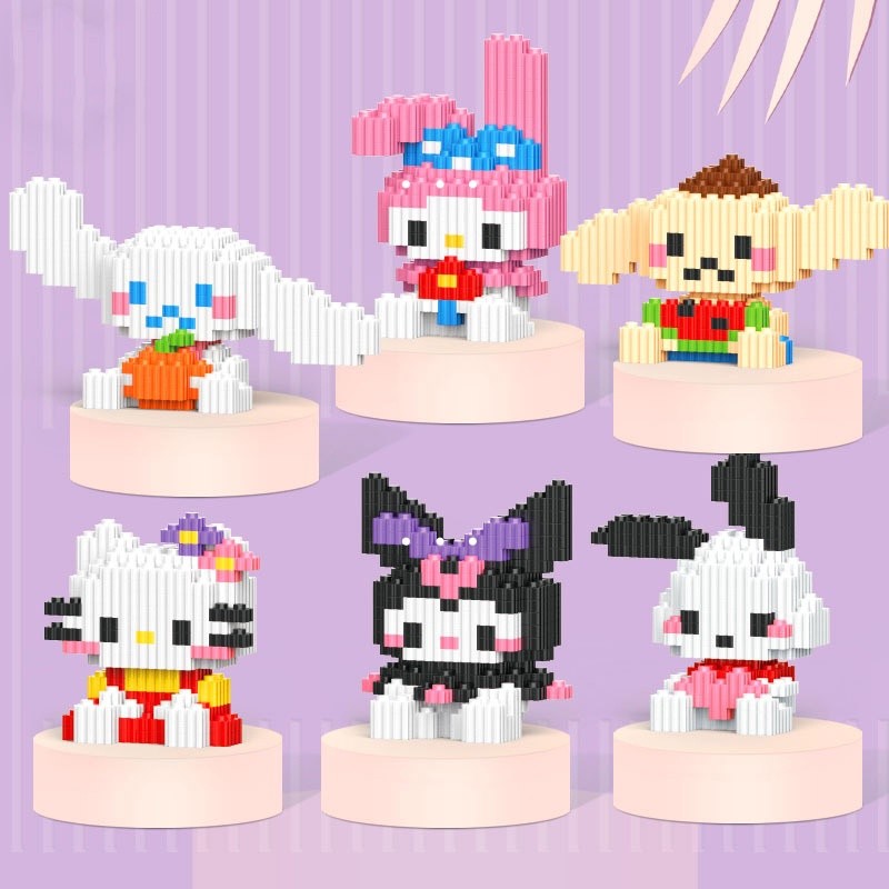 Mini Block Toys Building Blocks Cartoon Series Nano Block Toys Blocks ...