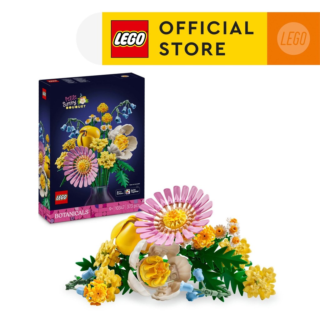 LEGO Botanicals 10347 Petite Sunny Bouquet (373 Pieces), Building Block, Toys, Bricks