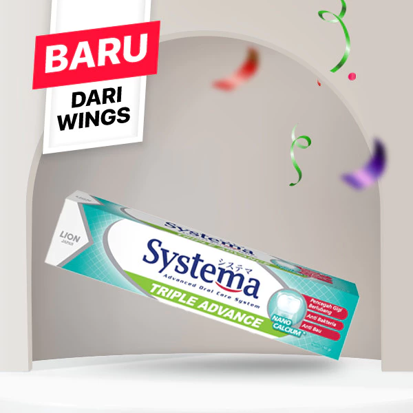 Systema Pasta Gigi Triple Advance Tube 190 gr x2 - Gambar 3