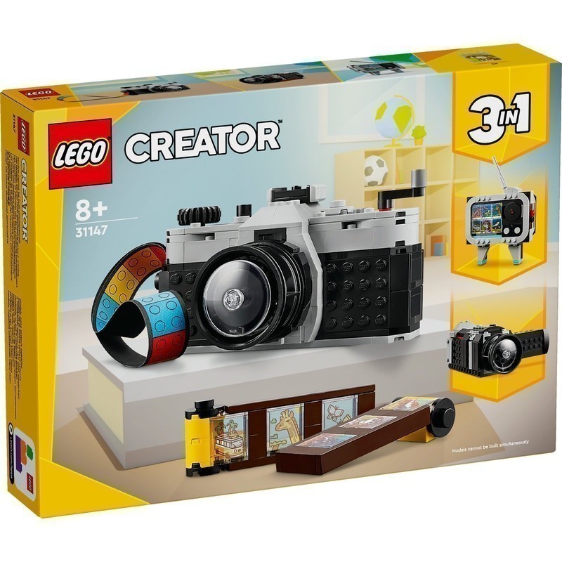 LEGO Creator 31147 Retro Camera (261 Pieces), Building Block, Toys, Bricks - Gambar 2