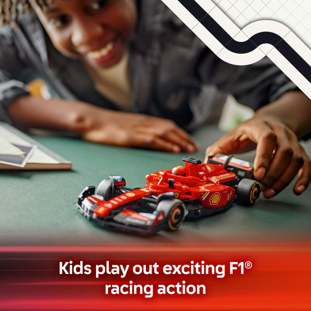LEGO Speed Champions 77242 Ferrari SF-24 F1 Race Car (275 Pieces), Building Block, Toys, Bricks - Gambar 4