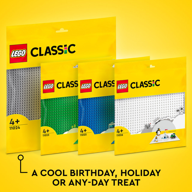 LEGO Classic 11023 Green Baseplate (1 Pieces), Building Block, Toys, Bricks - Gambar 3