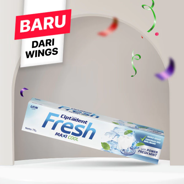 Ciptadent Pasta Gigi Maxi Cool Fresh Tube 190 gr x3 - Gambar 3