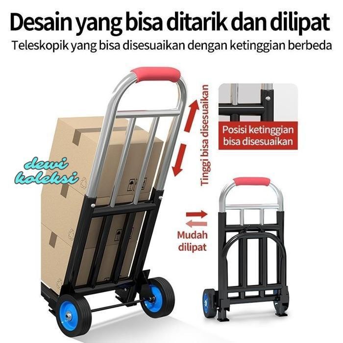 ZX41 ghs-55 yt- Reaim - Folding Trolley goods Trolley 50 Kg 100 Kg ...