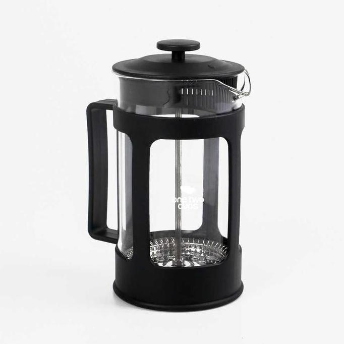 Terbaik One Two Cups Teko Kopi French Press Plunger 350ml 600ml 1000ml Coffee Maker Pot Material Kaca Stainless Steel PP Tahan Panas Paling keren - Gambar 2