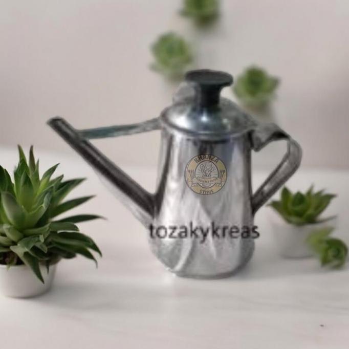 Terbaik 1 set SARINGAN Teko Thai Tea / Teko Teh Thailand Teko Teh Tarik Teko Moncong Teko Lancip Teko Angsa dengan gagang Paling keren
