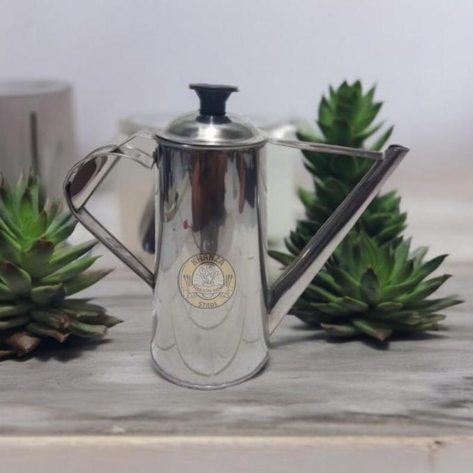 Terbaik 1 set SARINGAN Teko Thai Tea / Teko Teh Thailand Teko Teh Tarik Teko Moncong Teko Lancip Teko Angsa dengan gagang Paling keren - Gambar 4