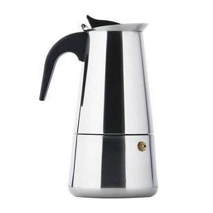 Terbaik Alat Mesin Teko Pembuat Kopi Espresso Instant Mokapot Coffee 3 Cup 300ML Stainless Anti Karat Paling keren