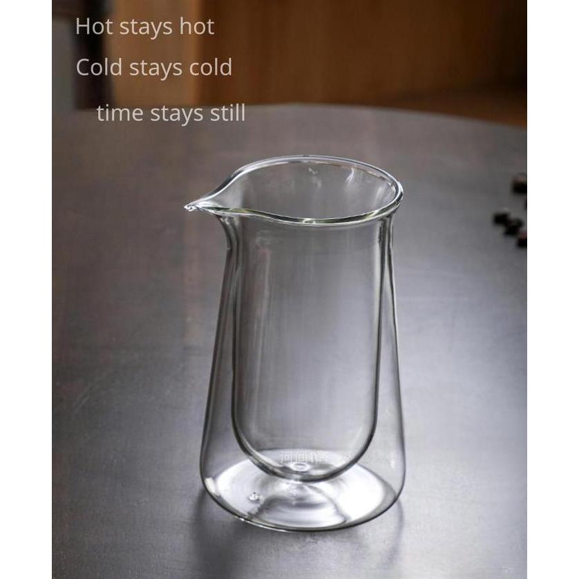 Terbaik Breve IsoTemp 400 ml Double Walled Glass Coffee Server Teko Kopi Filter Manual Brew V60 Paling keren - Gambar 2