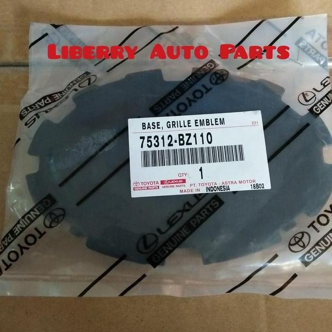 Base Emblem Logo Toyota/Base Emblem Grill/Grand New Avanza Original ...