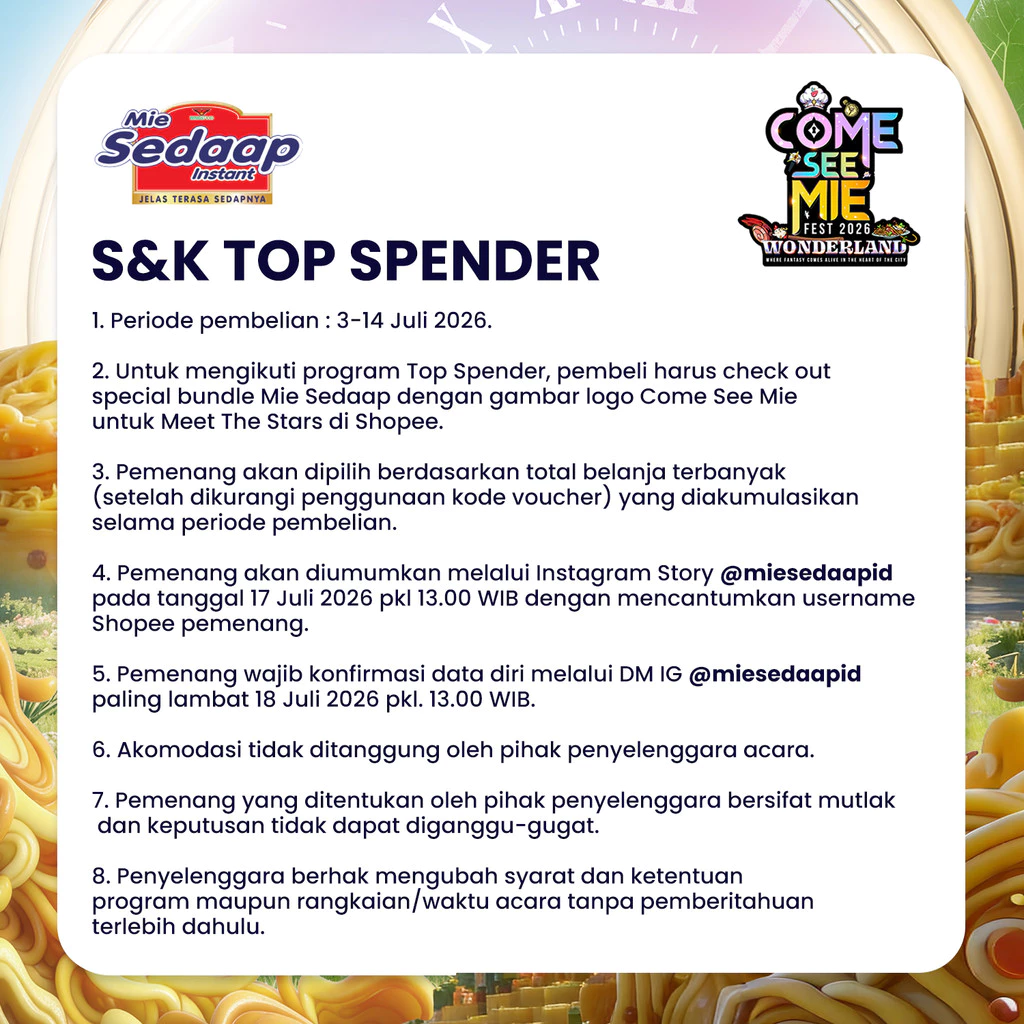 [Special Come See Mie] Sedaap Mie Instan Soto Bag 75 gr x40 - Gambar 3