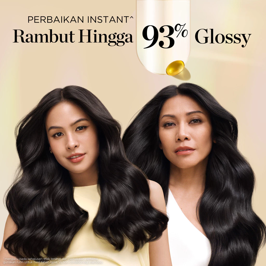 [BUNDLE AMPOULES] PANTENE Shampo Rambut Rusak 400ml + Kondisioner Collagen 130ml + Ampoules Intensive Bond Repair (0.7mlx5)x2 / Melindungi & membantu memperbaiki rambut dari kerusakan. - Gambar 2