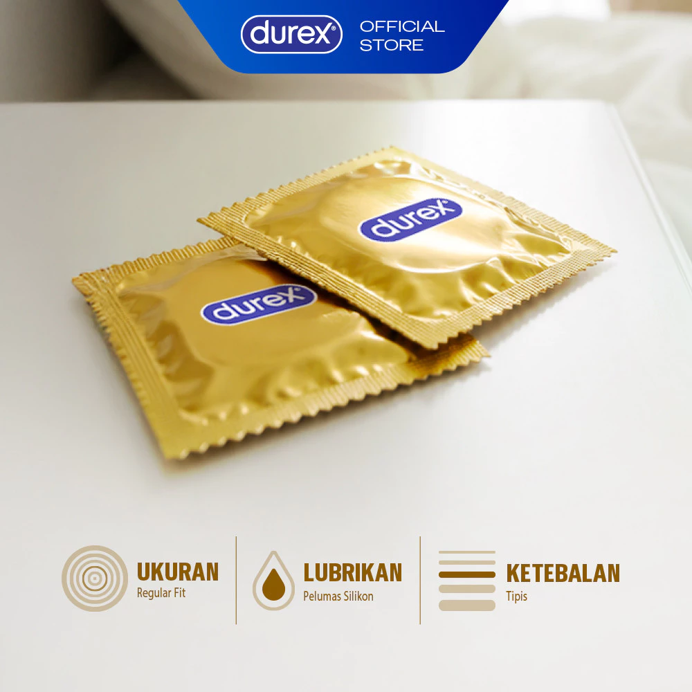 (BARU!) Durex 003 Thin Feel Condom - 2sc & Durex Intense Gel 10ml (Bundle Kondom Tipis Untuk Sensasi Lebih Natural Dilengkapi Pelumas & Gel Orgasm Wanita) - Gambar 4