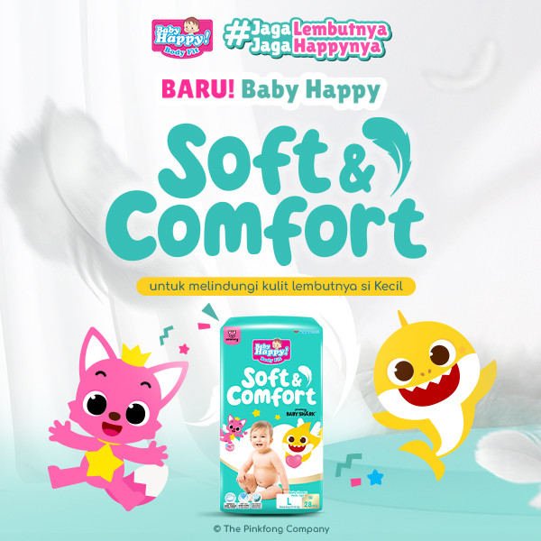 Baby Happy Pants Popok Celana Soft & Comfort XXL 24 x2 - Gambar 2