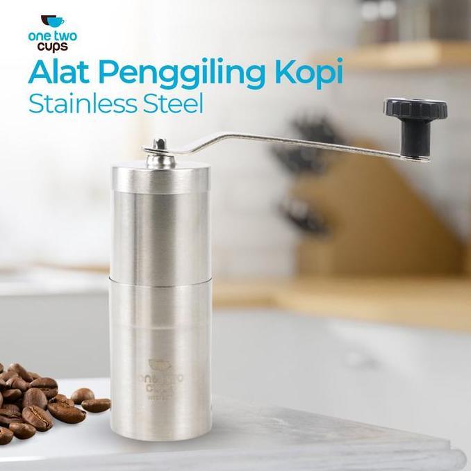 Terbaik Paket Alat Seduh V60 Dripper Set Portable Cone Coffee Dripper Hitam Putih Stainless Steel Murah manual brew ( Filter Kopi Portable + hand Grinder + Teko leher angsa + Timbangan) / Filter Penyaring Kopi Kitchenware Teh Paling keren - Gambar 4