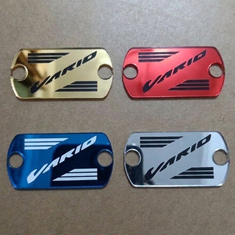 Garnis Cover Tutup Master Rem Honda Vario 125, 150, 160 Desain Akrilik Presisi - Gambar 2