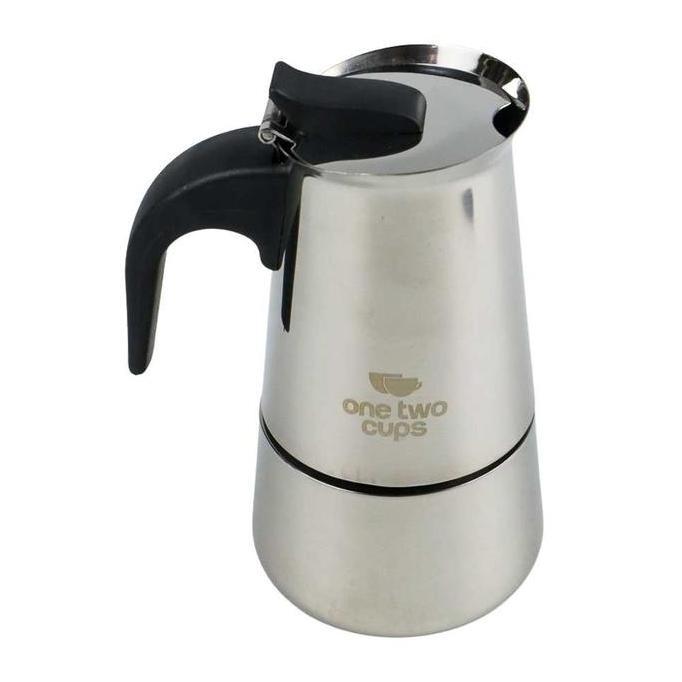 Terbaik Cerek Pembuat Coffe Elektrik / Moka Pot Teko Filter Coffe / Teko Pembuat Kopi Espresso Maker Coffe Kopi / Alat Pembuat Kopi Manual / Mokapot Espresso Saringan Teko kopi Mocha Stainles Tanpa Listrik Paling keren - Gambar 2