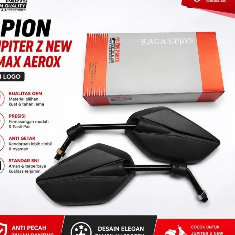Spion Jupiter Z new Nmax Aerox bisa untuk semua motor yamaha Spion untuk semua jenis motor yamaha
