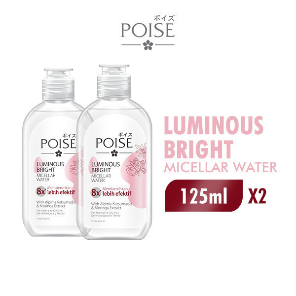 Poise Micellar Water Pembersih Wajah 125 ml x2 - Gambar 2