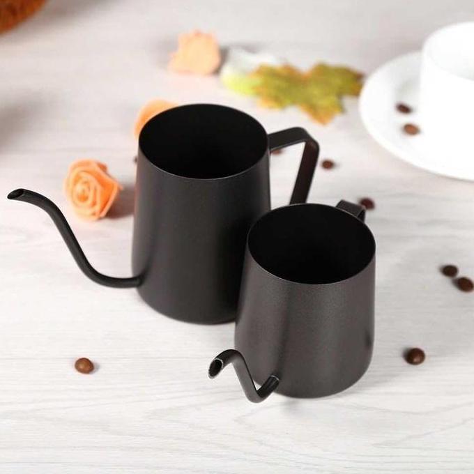 Terbaik Affselv x One Two Cups Teko Kopi Leher Angsa Gooseneck Pour Over Drip Kettle AA049 One Two Cups 350ml Stainless Steel 304 Paling keren - Gambar 4