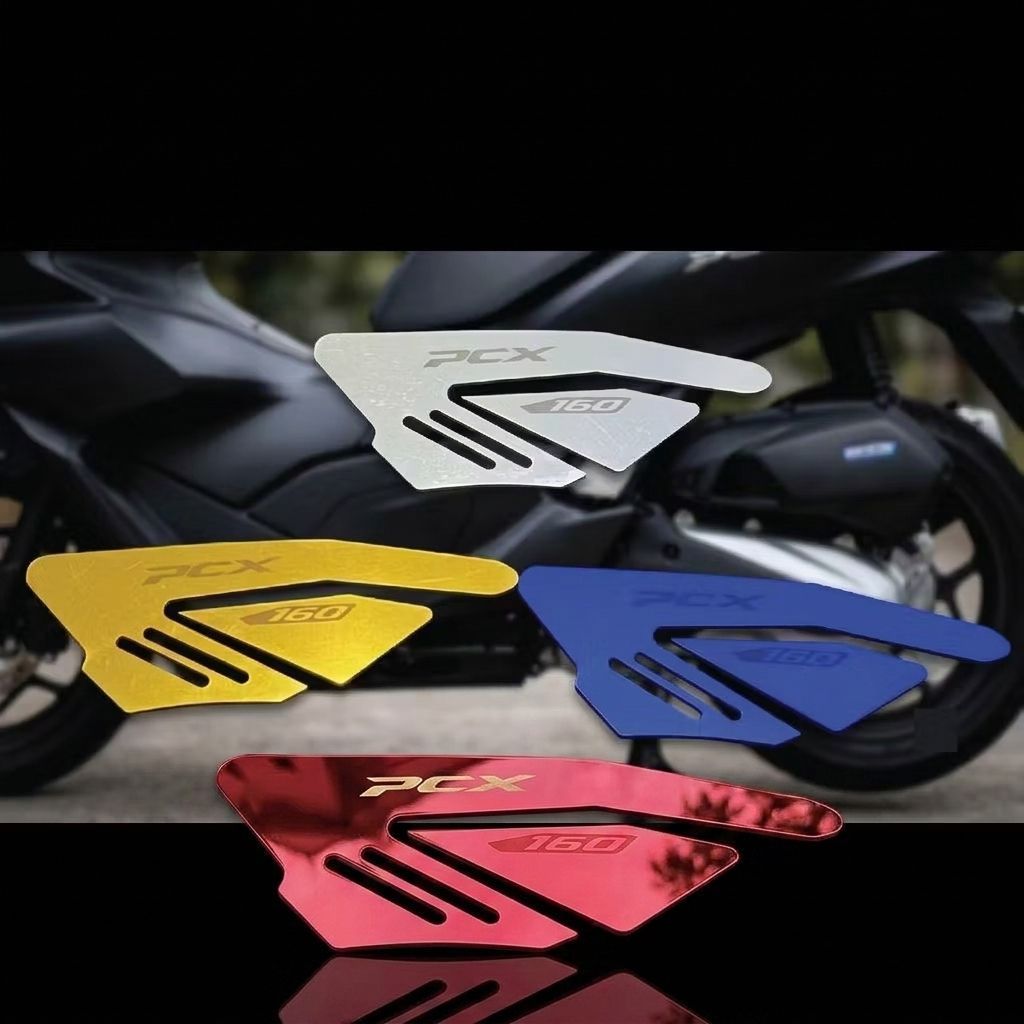 Garnis Footstep Akrilik PCX 160 - Gold, Silver, biru, merah