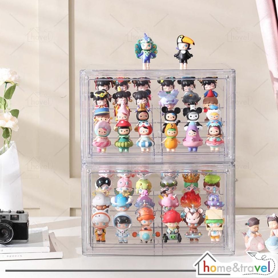 Lego Collection Display Action Figure Rack Multipurpose 4-Tier Acrylic ...