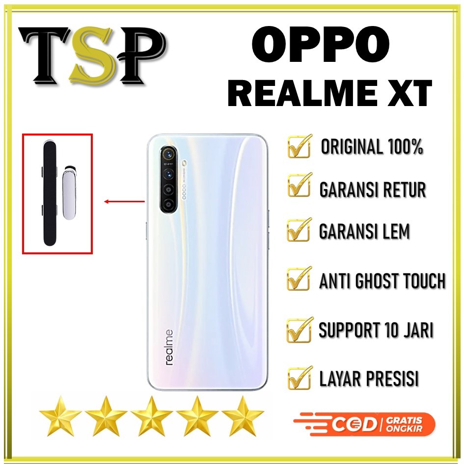 TOMBOL LUAR VOLUME REALME XT ORIGINAL 100% COMPLETE