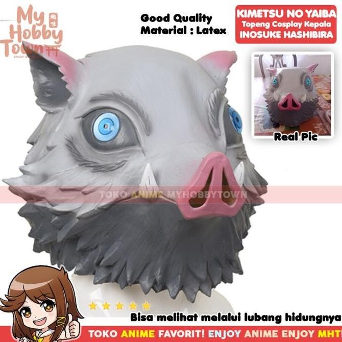 Demon Slayer Kimetsu no Yaiba Inosuke Hashibira Cosplay Anime Mask ...