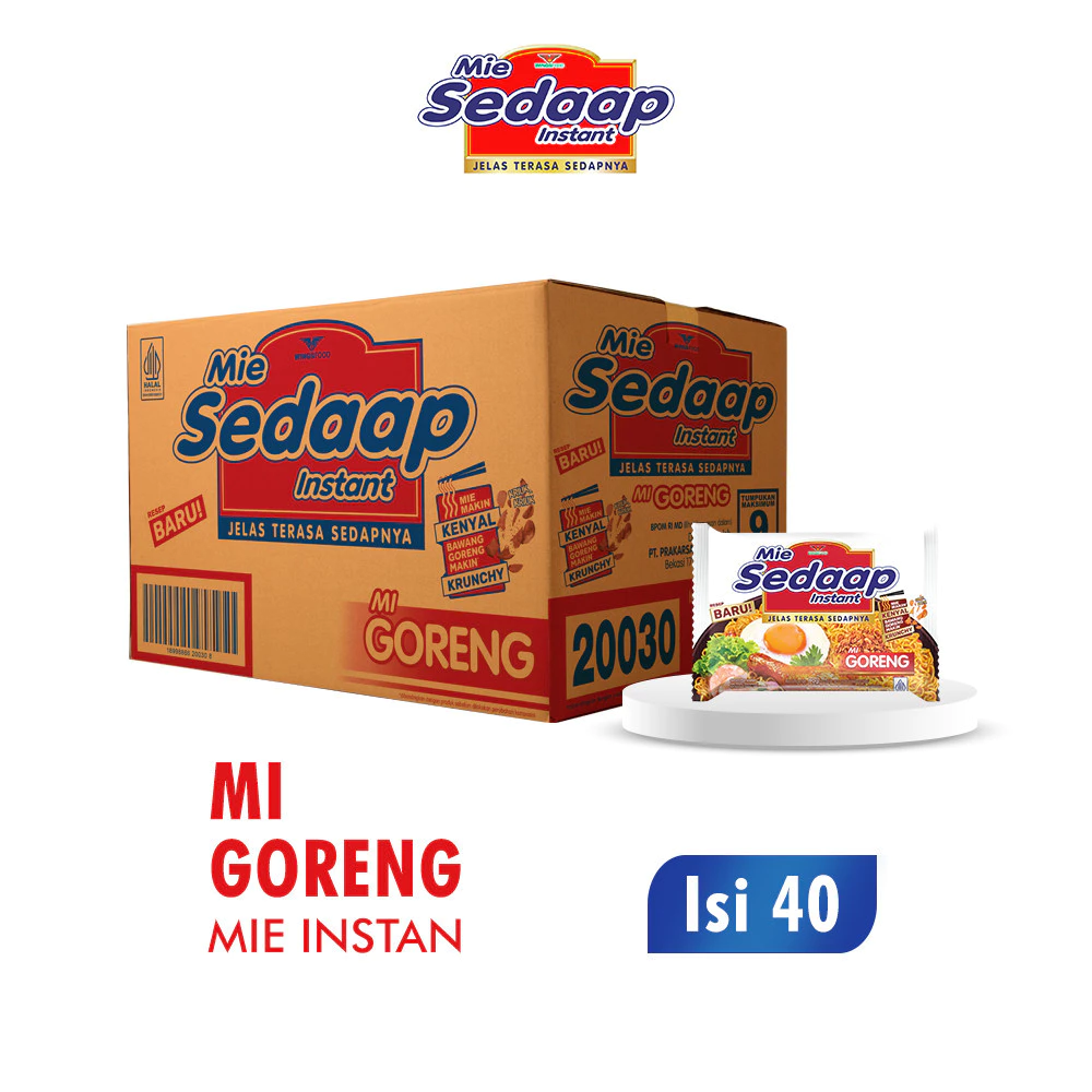 [Special Come See Mie] Sedaap Mie Instan Goreng Bag 90 gr x40 - Gambar 4