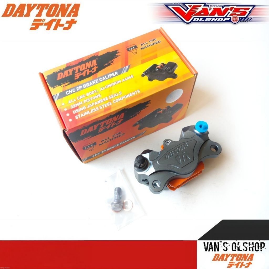 Universal CNC 2-Piston Daytona Caliper (Can be used for all motorcycles ...